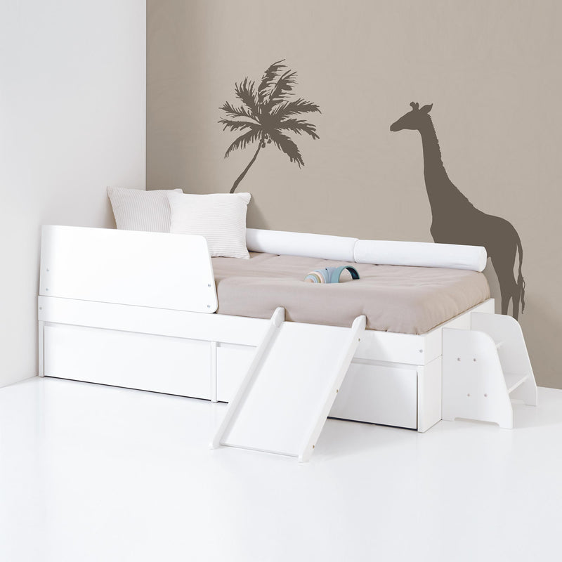 Cama infantil de 90x190cm compacta con cajones o cama nido