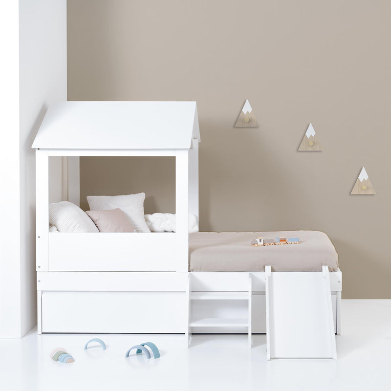 Cama infantil de 90x190cm compacta con cajones o cama nido