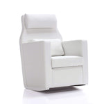 REFURBISHED - White leatherette nursing chair · Ergo · SL101A-A901E