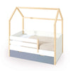 Montesori bed-house 70x140 cm in wood/white · Sogni NB1400