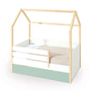 Montesori bed-house 70x140 cm in wood/white · Sogni NB1400