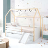 Montesori bed-house 90x200 cm wood/white · Sogni XL NB2000