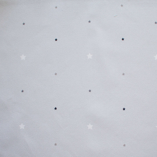 Coordinado textil gris con estrellas de Alondra