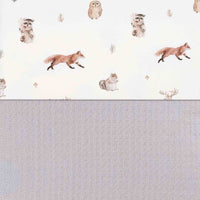 Cesto para produtos higiene do edredão estampado florestal · 618-148 Taiga