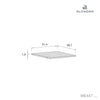 Étagère supplémentaire pour armoires Life et Lifestyle · WE336-M40