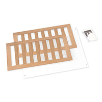 Conversion kit from cot 60x120 cm to crib 60x80 cm wood
