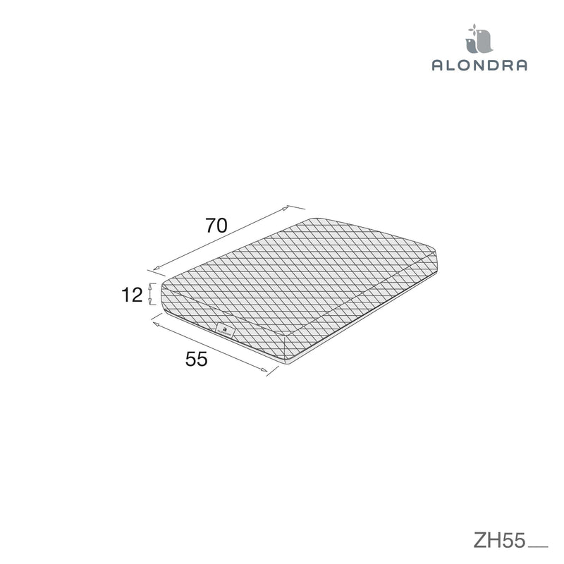 Matelas anti-étouffement berceau 55x70 cm · Gravity+ ZH55-70