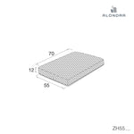 Anti-suffocation mattress for crib of 55x70 cm · Gravity+ ZH55-70