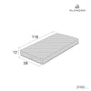 Matelas anti-étouffement lit bébé 60x120 cm · Gravity+ ZH60-120