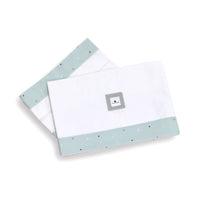 Cot sheets set (3 pieces) for cot 60x120cm · 612-055 Mint