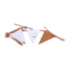 Children's garland with pennants (2,50 m) in terracotta · 694-123 Ariake