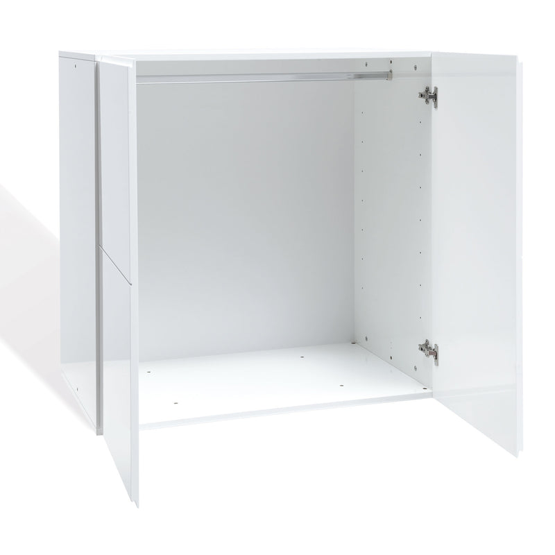 Double-width modular wardrobe with hanging rail · A301BB