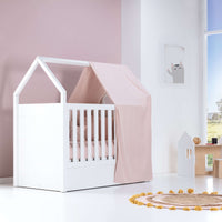 Canopy for Auna cot (70x140 cm) pink · 6302-122 Cremarosa