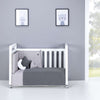 Set duvet and bumper for cot 60x120 cm charcoal · 9L2N-128 Stone Grey