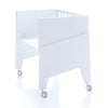 White co-sleeping crib 50x80 EQUO · C10