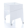 White co-sleeping crib 50x80 EQUO · C10