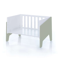 Co-sleeping crib 50x80 cm for baby (5in1) green-olive · Equo