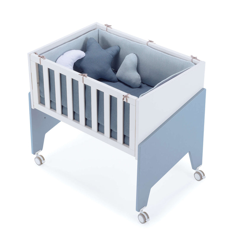 Berceau cododo 50x80 cm pour bébé (5in1) bleu · Equo