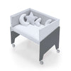 Co-sleeping crib 50x80 cm for baby (5in1) charcoal · Equo