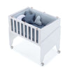 White co-sleeping crib 50x80 EQUO · C10