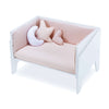 White co-sleeping crib 50x80 EQUO · C10