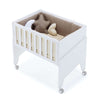 White co-sleeping crib 50x80 EQUO · C10