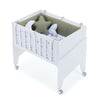 White co-sleeping crib 50x80 EQUO · C10