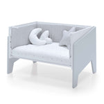 Grey co-sleeping crib EQUO 50x80 · C10-M7778
