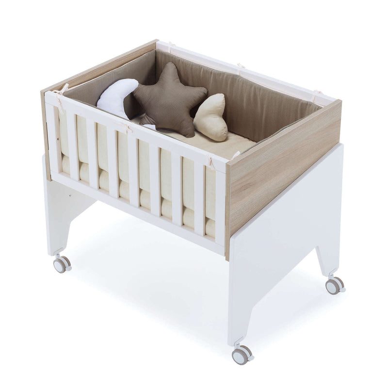 🧸🌟Cuna de madera para tu bebé! ✓Convertible: se convierte en sofá-cuna  para niños pequeños ✓3 niveles para elevar el colchón ✓Incluye…