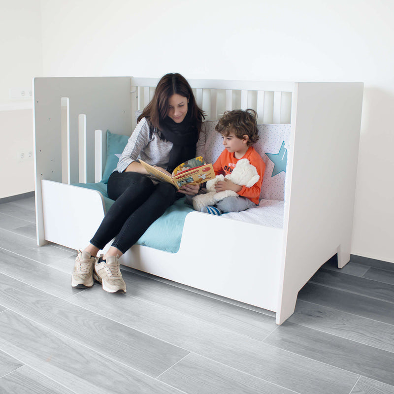 Co-sleeping cot 70x140 cm (6in1) white · Omni XL C191-M7700