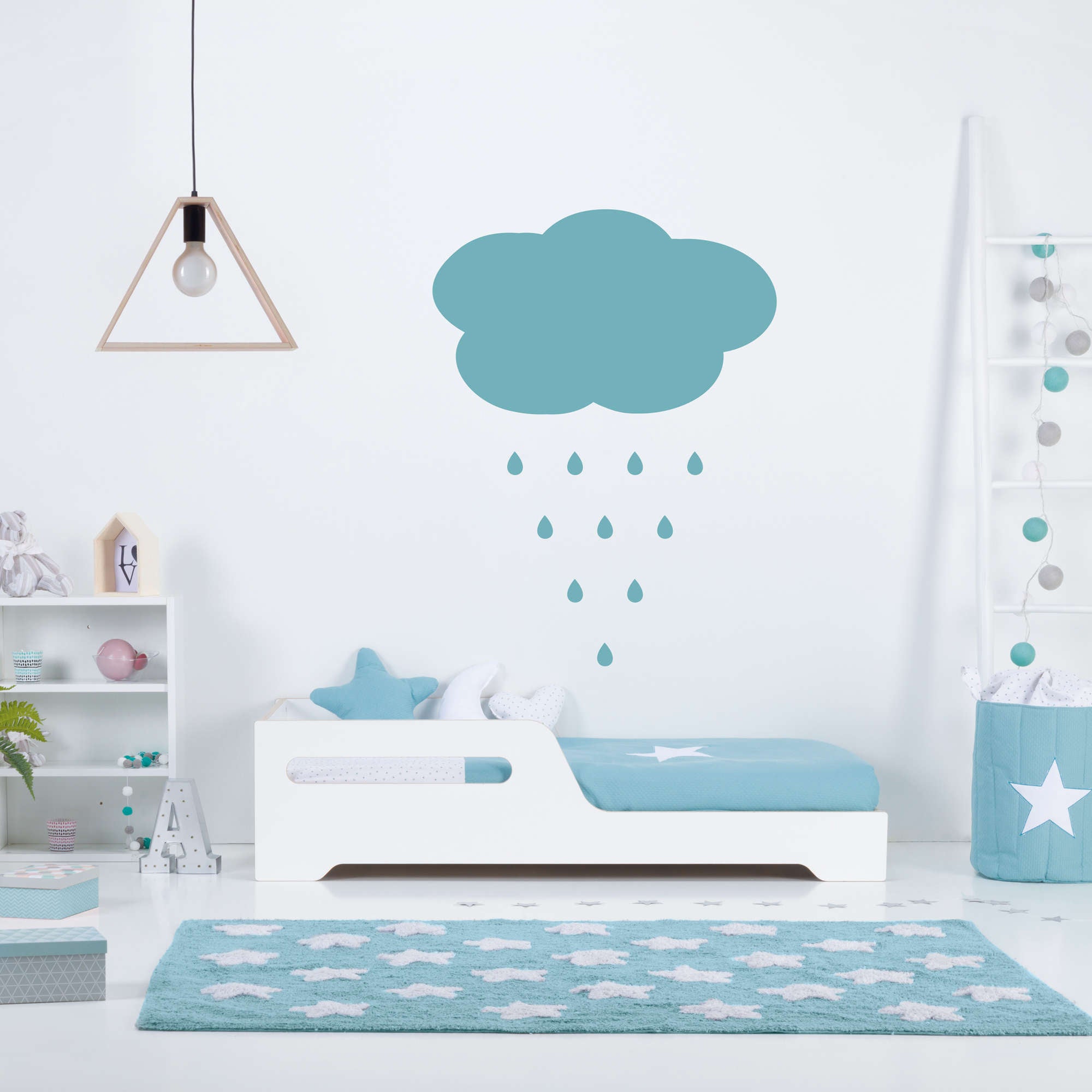 70x140cm Indy bed. Singular montessori bedrooms - Alondra