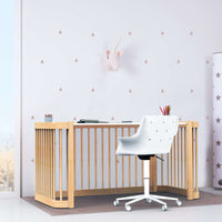 Baby cot-toddler bed (3in1) 70x140 cm wood · Crea Due Nomad C300-M5000