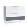 Baby dresser (drawers) nordic design white · Style D247