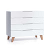 Wooden baby dresser (4 drawers) nordic design · Lifestyle D247R