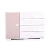 Bubble large chest of 2 modules 120cm (4 large drawers and 1 door) · D254G