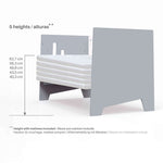 Co-sleeping and Montessori cot (6in1) Omni-XL White 70x140 · C191