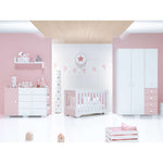 Bubble large chest of 2 modules 120cm (4 large drawers and 1 door) · D254G