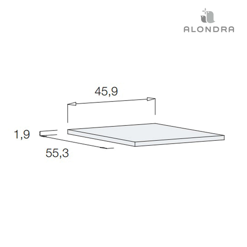 Estante adicional para armário Modular · WE301-G30