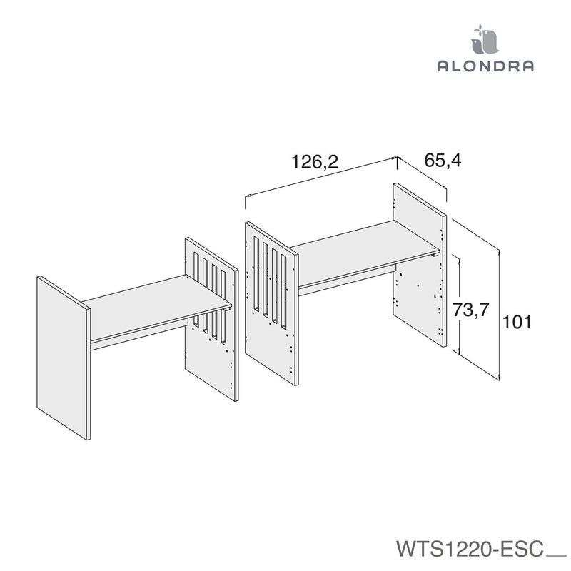 Divider board for Duplo · WTS1220-77