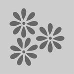 Wall decals - 3 little flowers