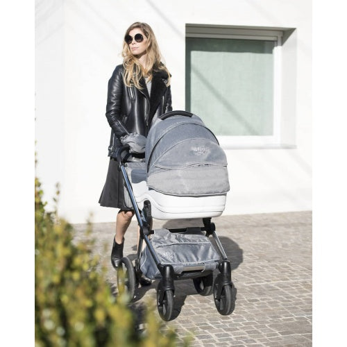 Duo-Kinderwagen LEBEBE ALONDRA von MOMON Grau