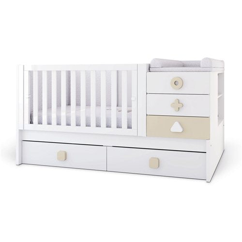 Convertible crib Sero Maths beige · K550