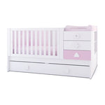Convertible crib Sero Maths Pink · K550