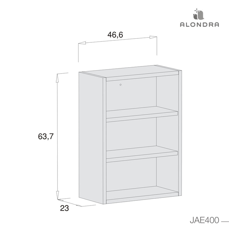 Module d'étagère pour lit évolutif bébé · JAE400