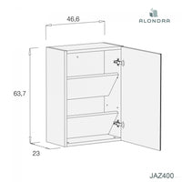 Baby-Garderoben-Schuhregal-Modul · JAZ400