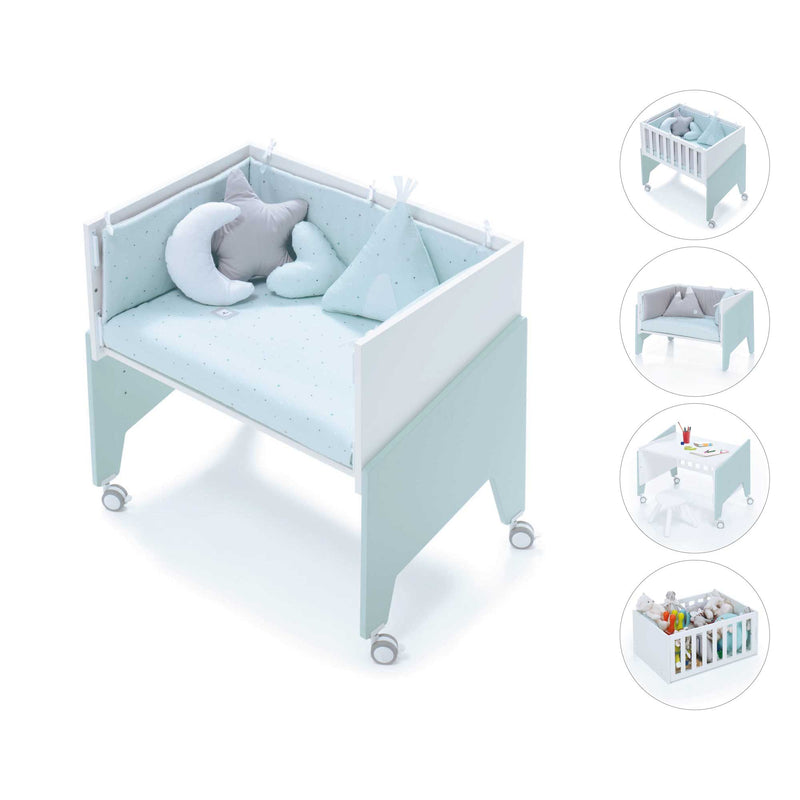 Mint co-sleeping crib 50x80 EQUO · C10-M7755